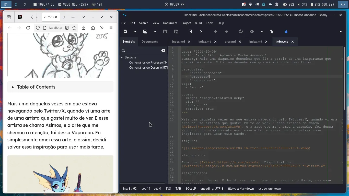 É assim que se cria um post no Hugo. Markdown realmente faz mágica É assim que se cria um post no Hugo. Markdown realmente faz mágica