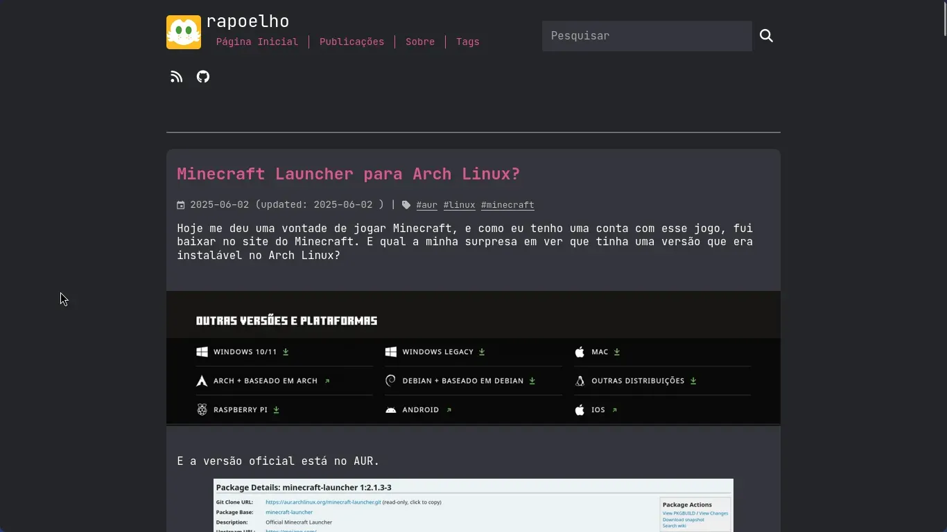 A Toca do Rapoelho já com a Logo. Um bom começo. A Toca do Rapoelho já com a Logo. Um bom começo.