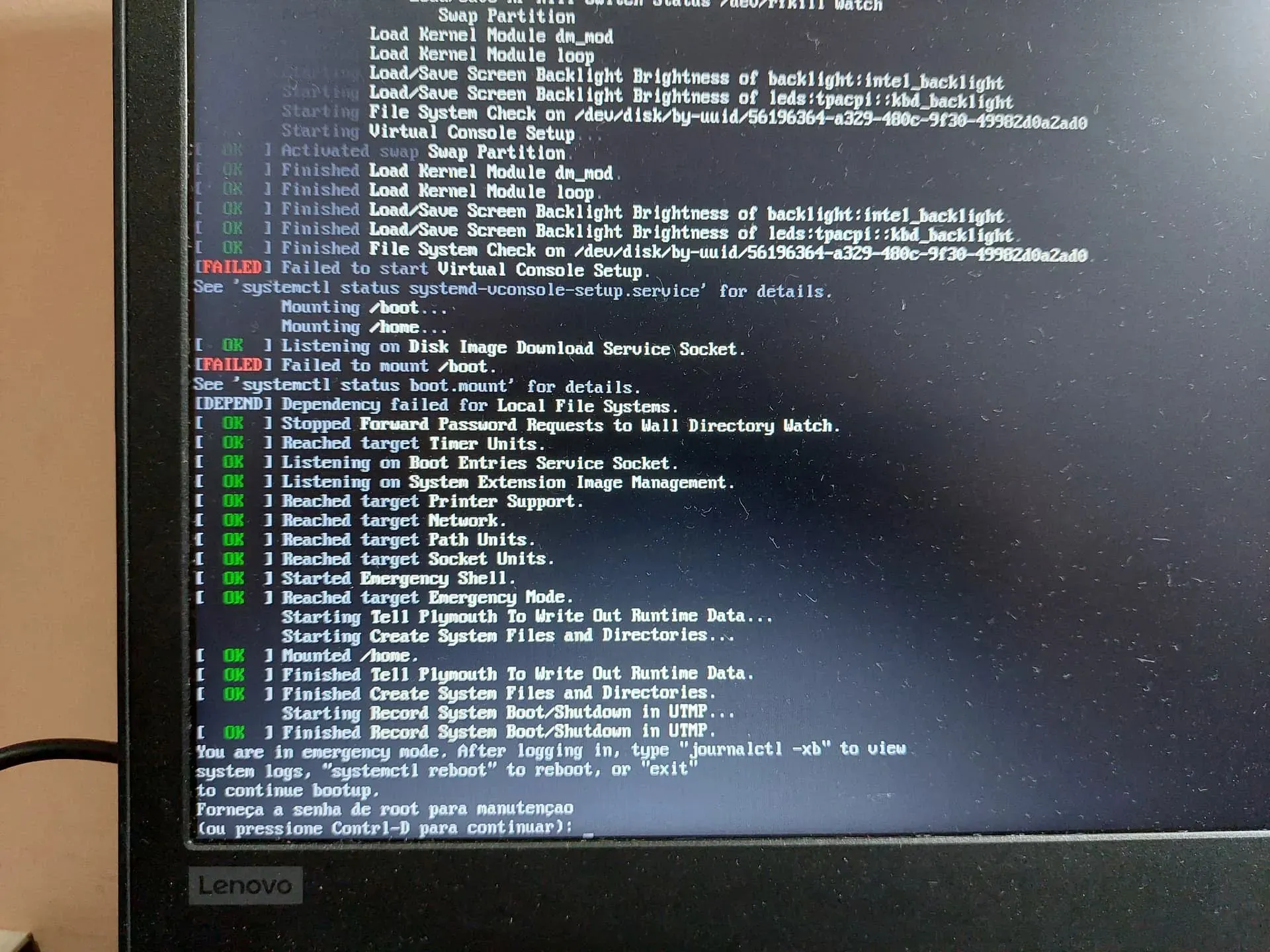 Crystal Linux quebrou novamente... Crystal Linux quebrou novamente…