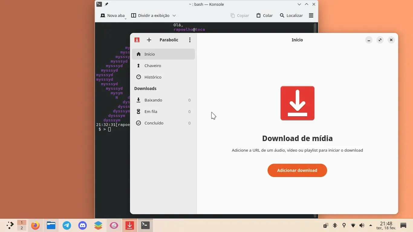 Depois de Instalar o pacote que faltava Depois de Instalar o pacote que faltava