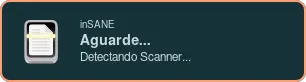Notificação do inSANE detectando algum Scanner Notificação do inSANE detectando algum Scanner
