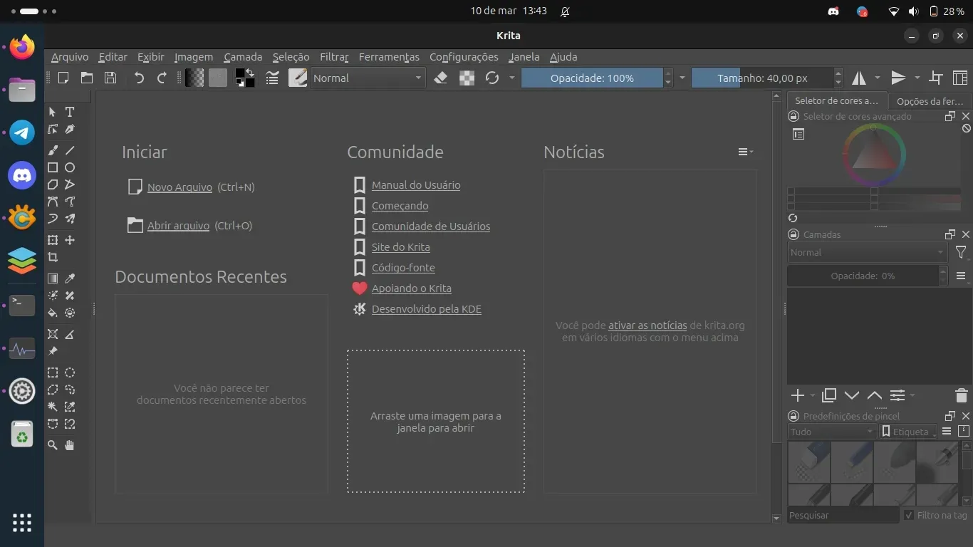 Krita, o programa que substituiu o PaintTool SAI Krita, o programa que substituiu o PaintTool SAI